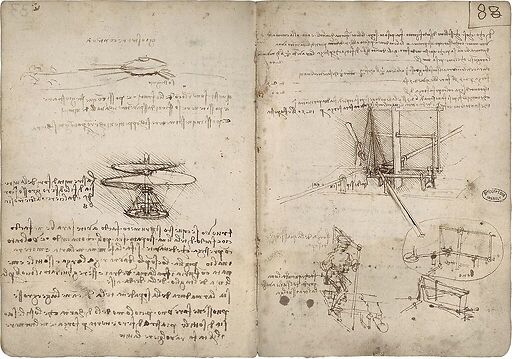 L'hélicoptère. Étude de machine volante