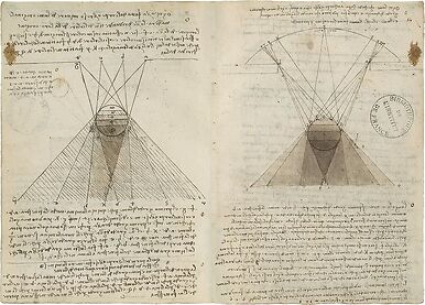 Expériences d'optique, étude des ombres