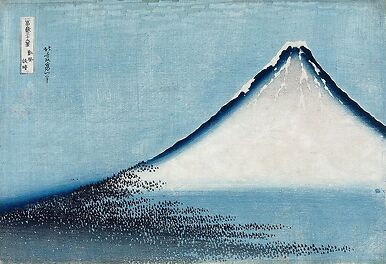 Le Fuji bleu