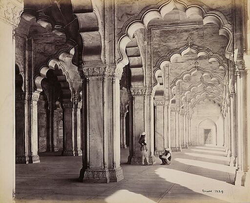 Agra. Mosquée de la Perle (Moti Masjid), 1863-1870