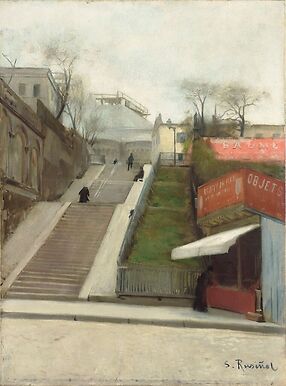 Le Sacré-Coeur en construction