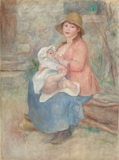 Maternité, L'Enfant au sein ou Madame Renoir et son fils Pierre