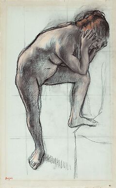 Femme nue debout
