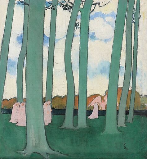 Les Arbres verts, dit aussi Les Hêtres de Kerduel