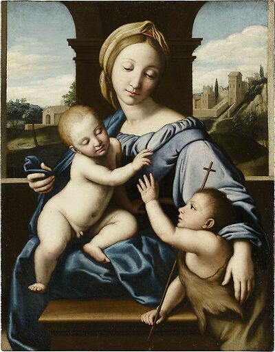 La Vierge à l'Enfant avec saint Jean
