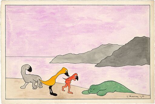 Paysages monstrueux, N°4, 1933