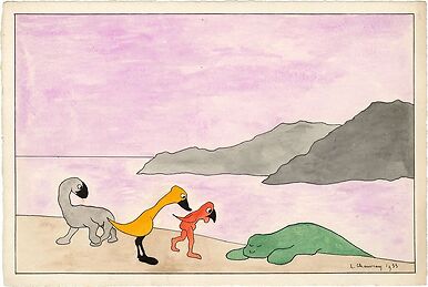 Paysages monstrueux, N°4, 1933