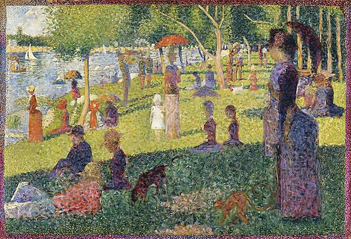Étude pour « Un dimanche à la Grande Jatte »