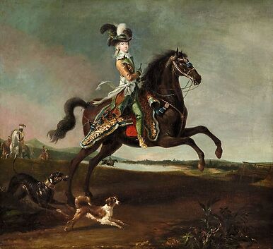 Marie-Antoinette à cheval