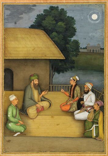 Visite d’un prince á l’ermitage d’un soufi