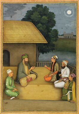 Visite d’un prince á l’ermitage d’un soufi