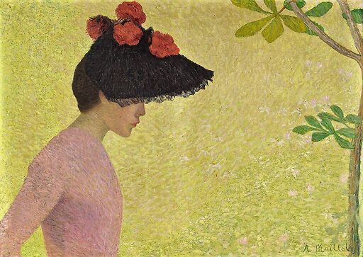 Profil de jeune fille