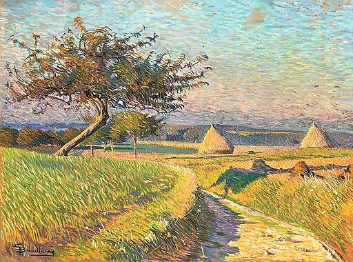 La Plaine en septembre (détail)