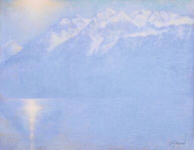 Le Lac Léman (détail)