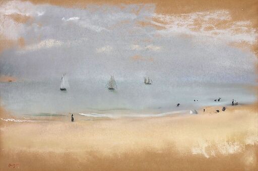 Au bord de la mer (détail)