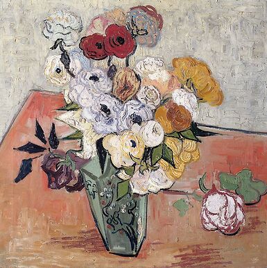 Roses et renoncules