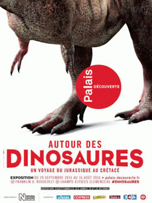Autour des dinosaures, un voyage du jurassique au crétacé