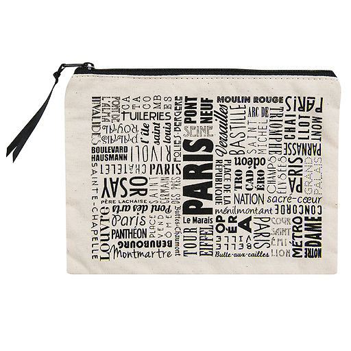 Pouch Paris - Typo