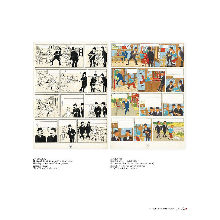 Hergé - Catalogue d'exposition