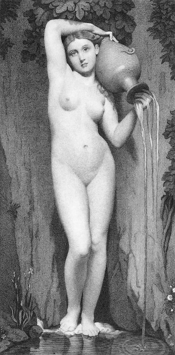 La source - Ingres