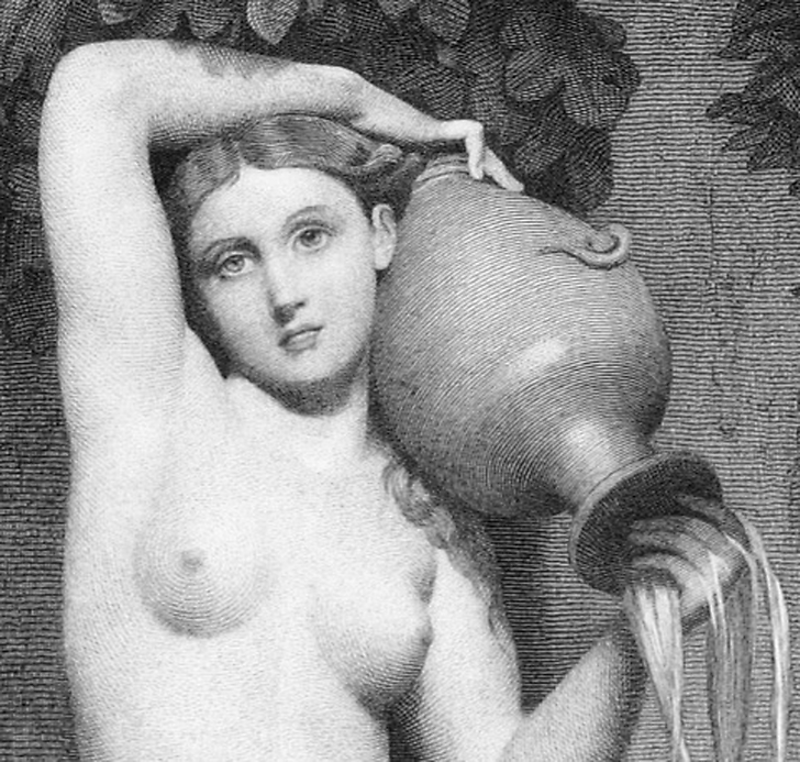 La source - Ingres