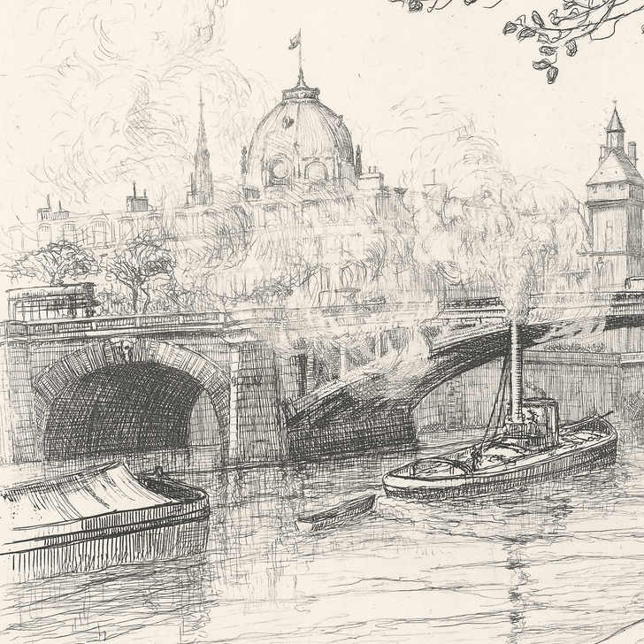 Le pont Notre-Dame à Paris - Caroline Armington