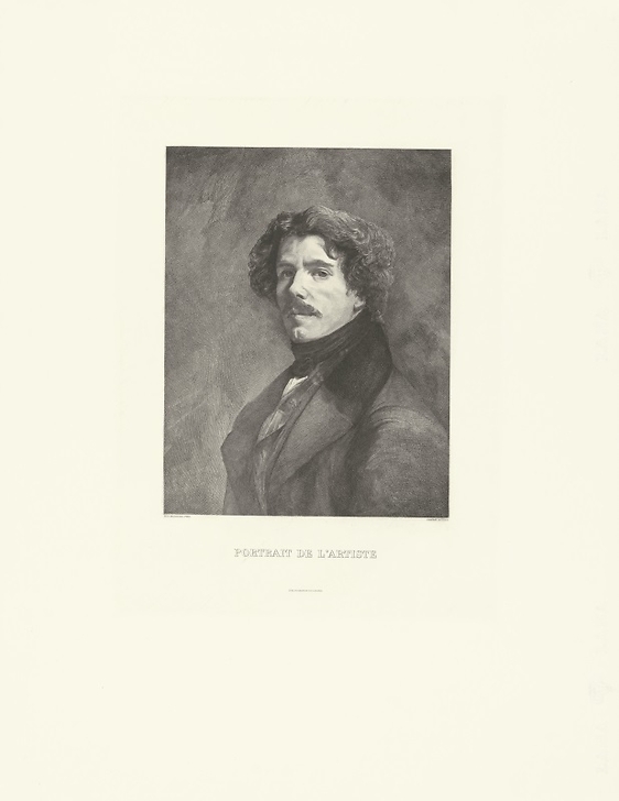 Portrait d'Eugène Delacroix