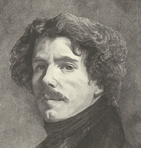 Portrait d'Eugène Delacroix