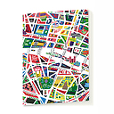 "Paris map" Notebook