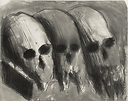 Vanité aux trois crânes, 2005 - Miquel Barceló