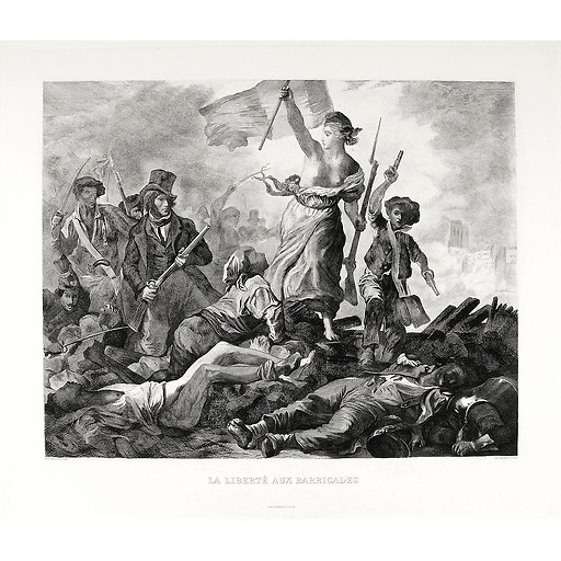 Freedom guiding the people. July 28, 1830 - Delacroix