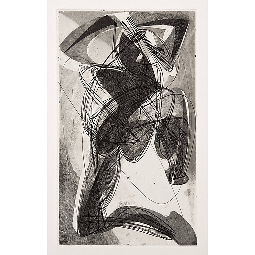 Kneeling character - Stanley William Hayter