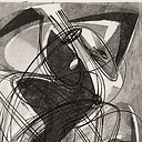 Personnage agenouillé - Stanley William Hayter