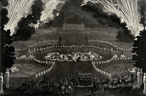 Illuminations of the Palace and Gardens of Versailles - Jean Lepautre