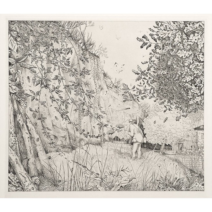 The entomologist - Jean-Emile Laboureur