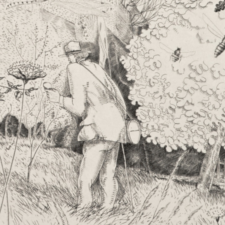 L'entomologiste - Jean-Emile Laboureur