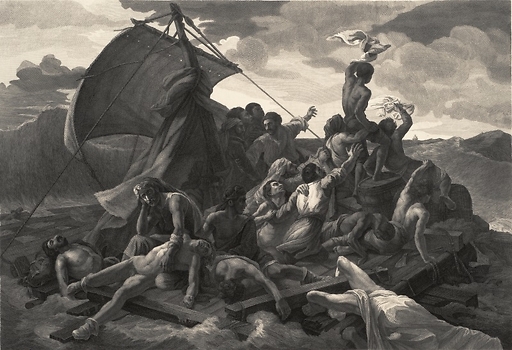 The raft of the Medusa - Géricault