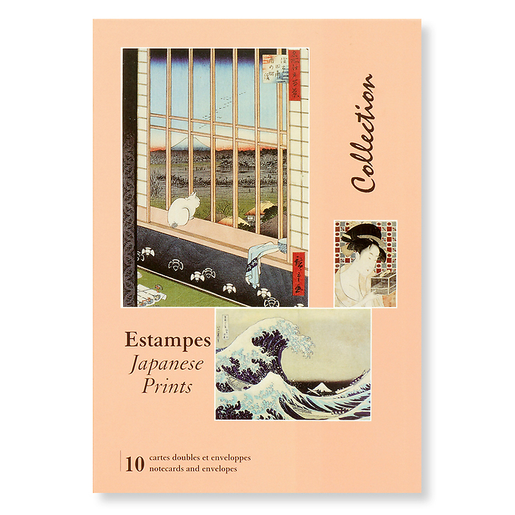 10 Cartes doubles et enveloppes Estampes
