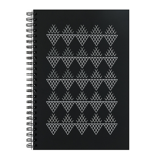 Spiral notebook : Pyramid