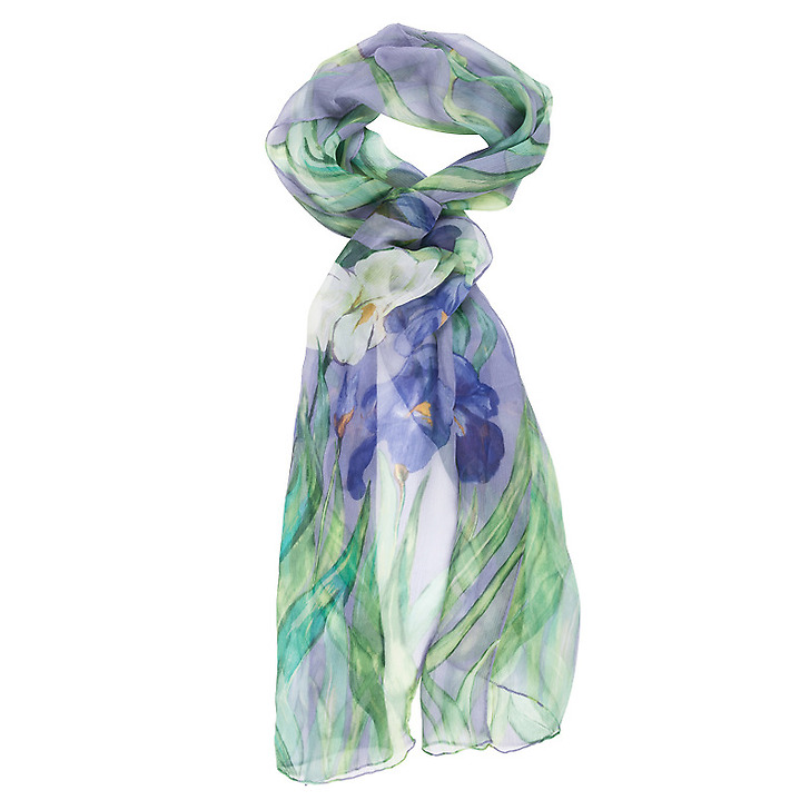 Van Gogh "Irises" Scarf