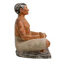 Seated scribe