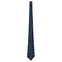 Cravate Abeilles - Bleu