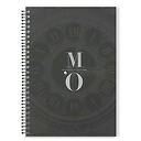 Orsay Museum's clock - Spiral notebook