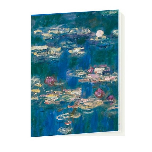 Monet "Water Lilies, green reflections" - Notebook