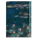 Water Lilies, green reflections Monet Clear file - A4