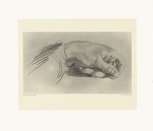 Study of a hand