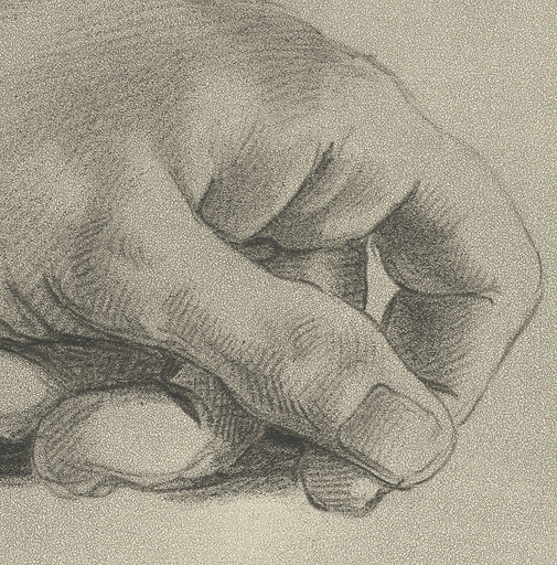 Study of a hand