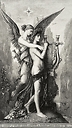 Hésiode et la muse - Gustave Moreau