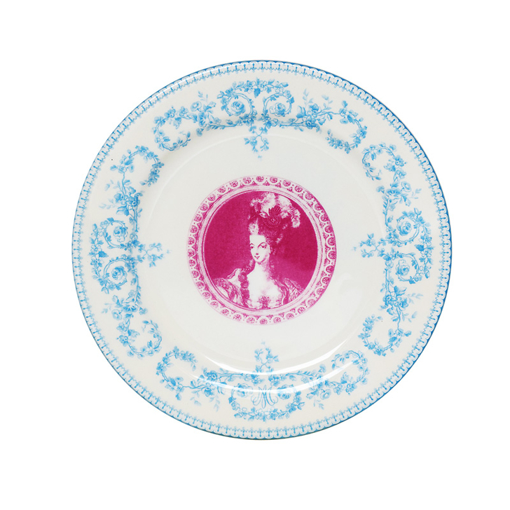 Coffret de 4 assiettes mignardises "Marie-Antoinette"