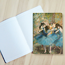 Cahier - Degas "Danseuses bleues"